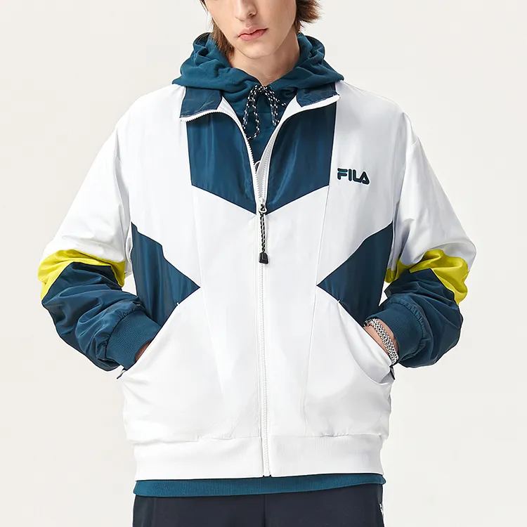 FILA FUSION Jackets Men Standard White-2