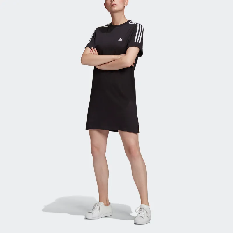 Adidas Originals Short Sleeved Dresses Women's Black-1