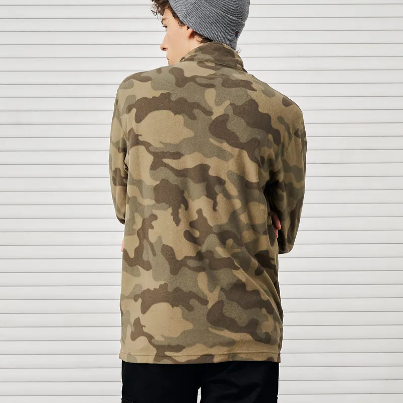 Champion Velvet Jackets Unisex Green Camouflage-4