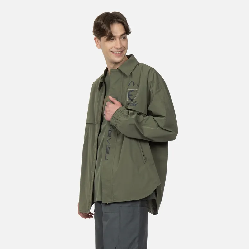 EVISU Jackets Men Dark Army Green-2