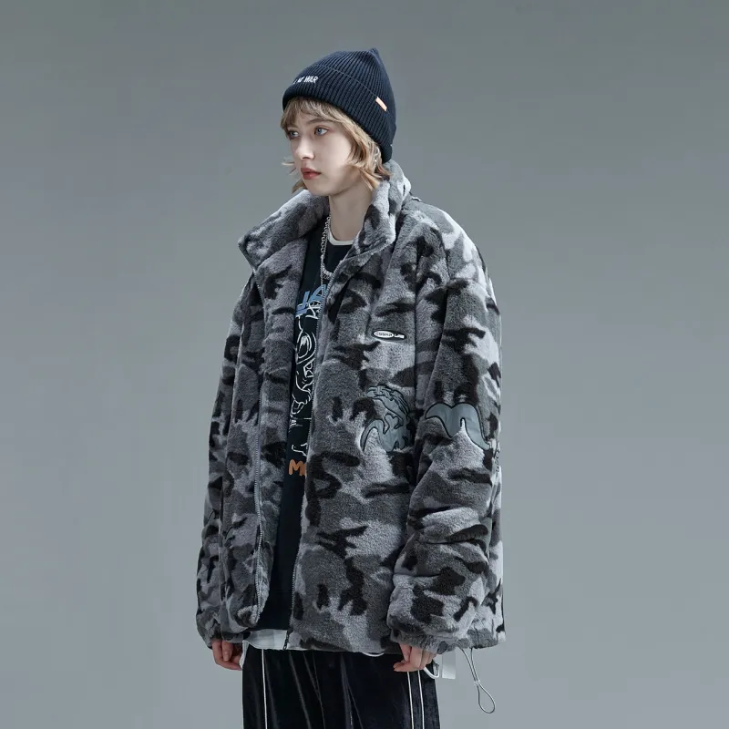 Guuka Puffer Jacket Unisex Black Gray-6
