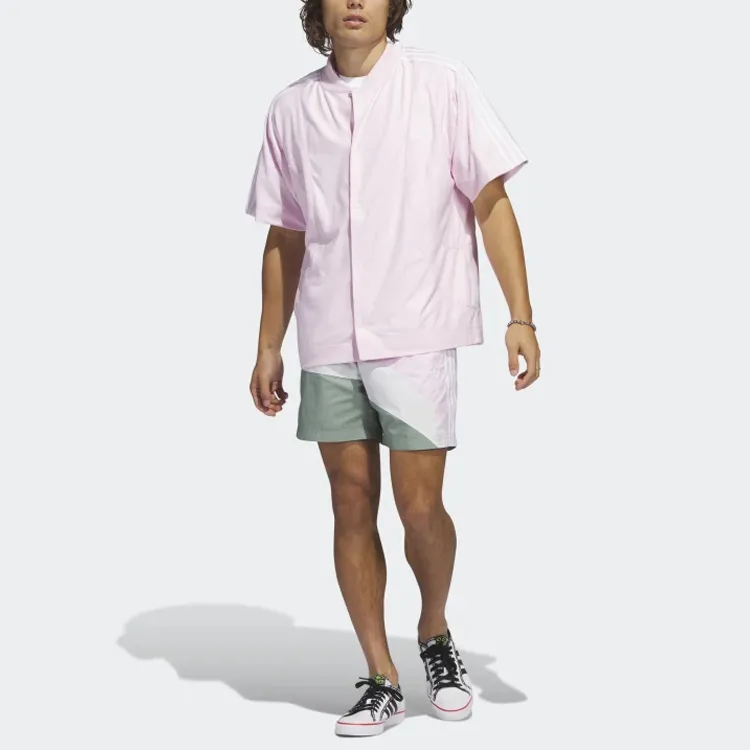 Adidas Originals Shirts Men Pink-3