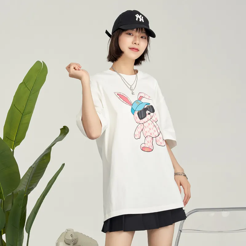 MLB SS23 Set-in Sleeve T-Shirt Unisex White-5