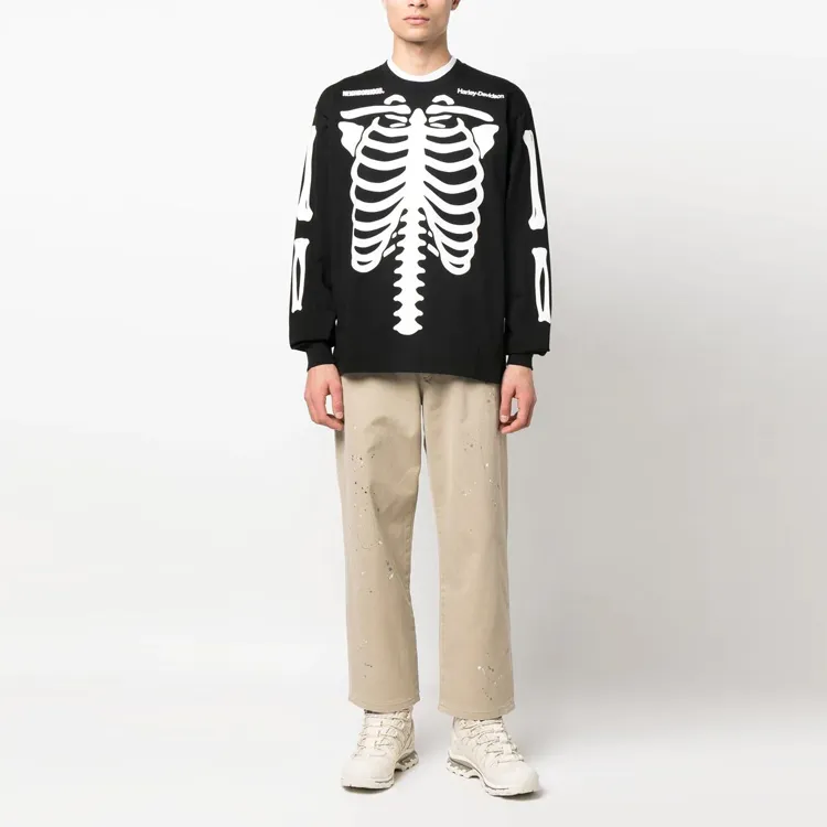 NEIGHBORHOOD Bones Long Sleeve-1