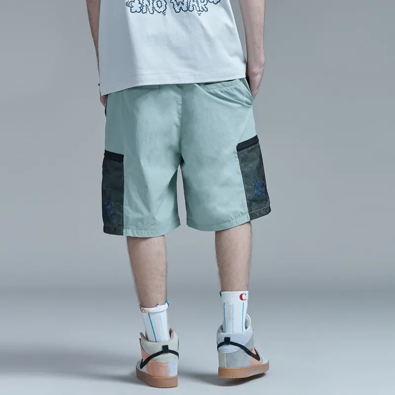 Guuka Casual Shorts Men Light Green-4