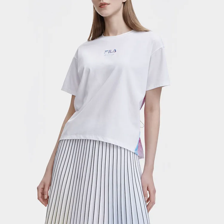 FILA Crop Tops Women's Standard White-2