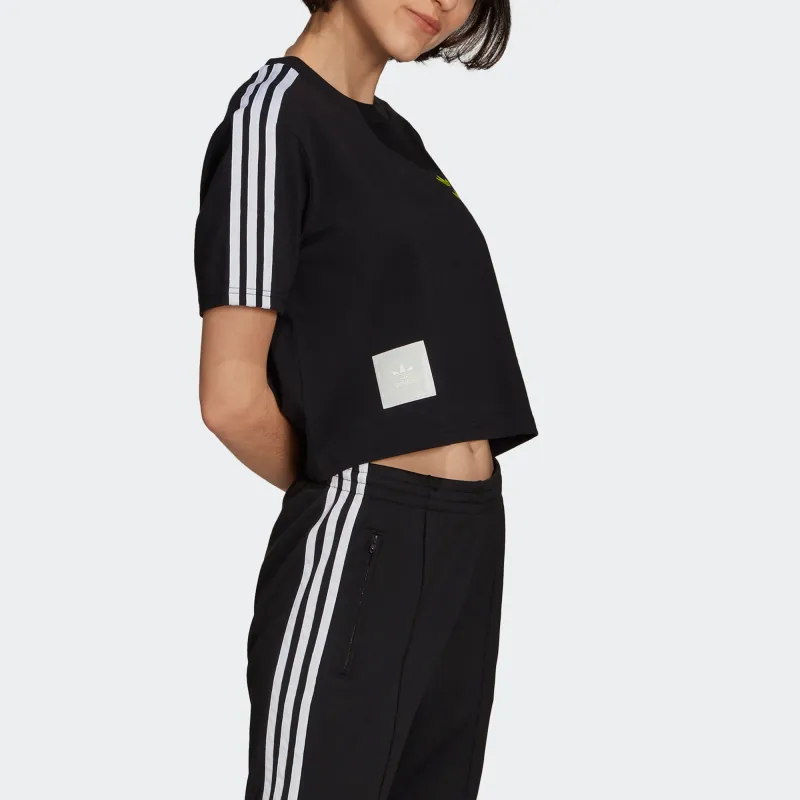 Adidas Originals T Shirt Women's Black-3