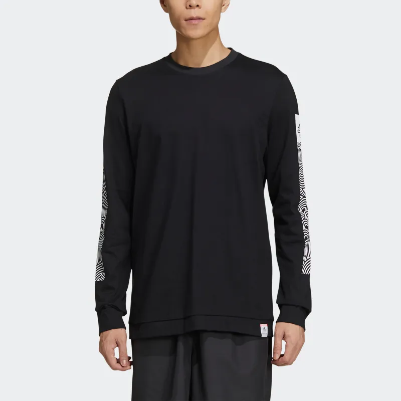 Adidas T Shirts Men Black-3