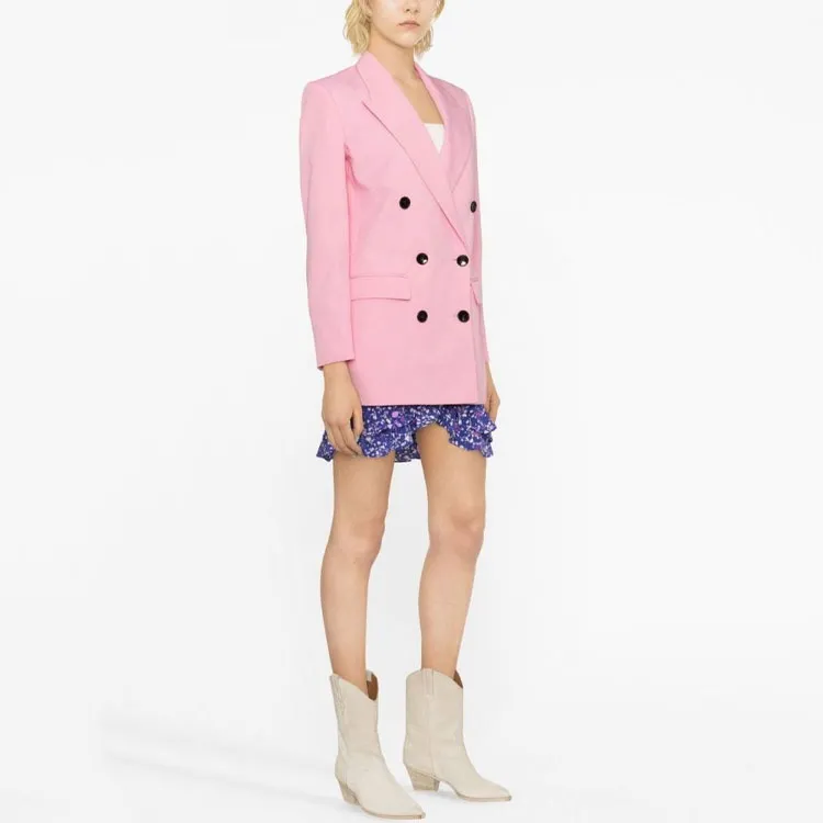 ISABEL MARANT Double Breasted Tailored Blazer-3