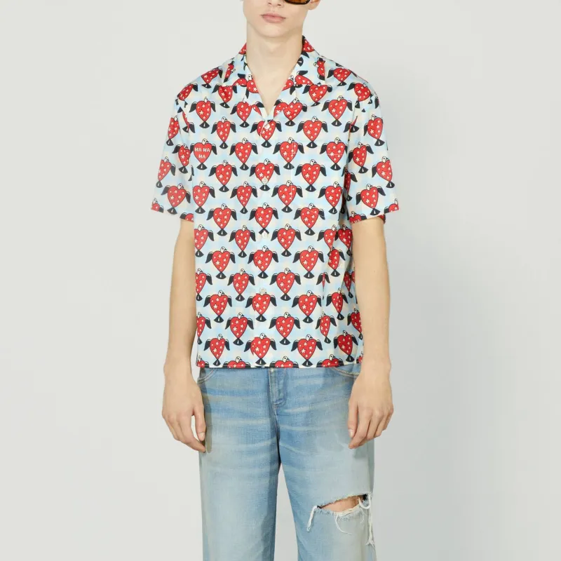 GUCCI Gucci X Harry Styles Co branded FW22 Shirt Men's Multicolor-1