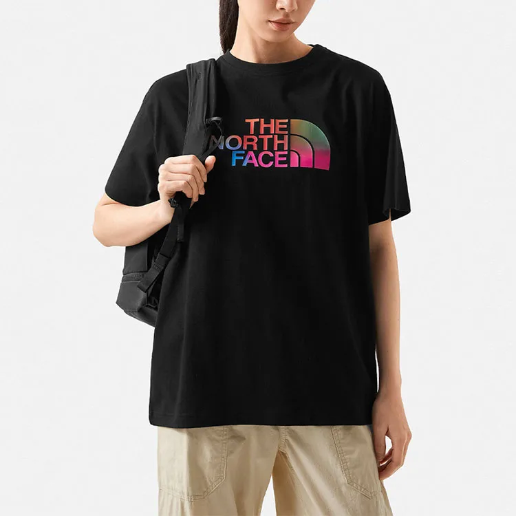 THE NORTH FACE Set in Sleeve T Shirt Women's Black-1
