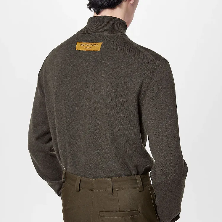LOUIS VUITTON Knitwear Men's Dark Gray-3
