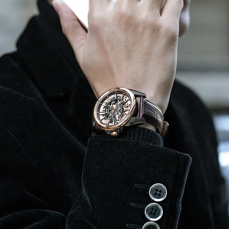 BULOVA Skeleton 98A165-1