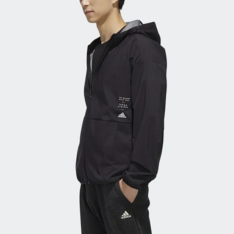 Adidas Jackets Men Black-4