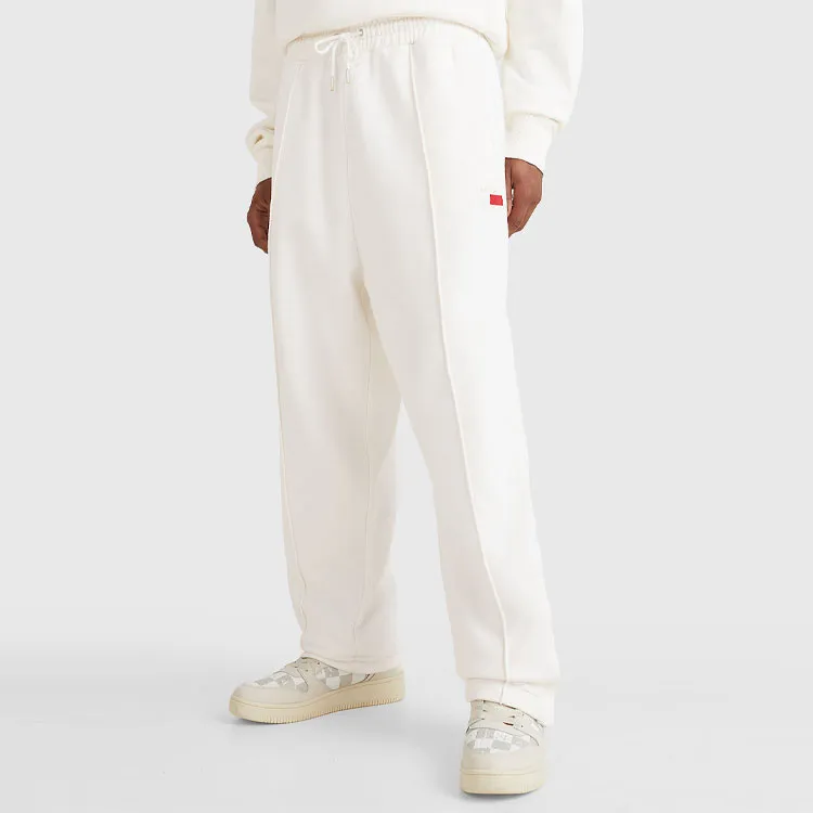 Tommy Hilfiger Knitted Sweatpants Unisex Antique White-3