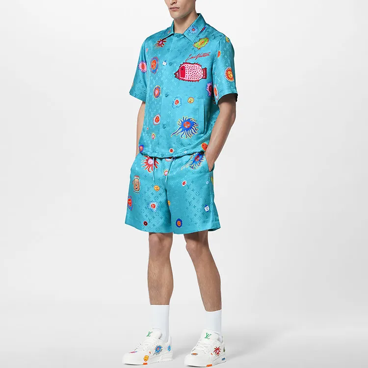 LOUIS VUITTON LOUIS VUITTON X Yayoi Kusama Casual Shorts Men-2