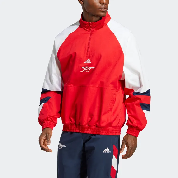 adidas Arsenal Men's Icon Lifestyle Jacket Scarlet-1