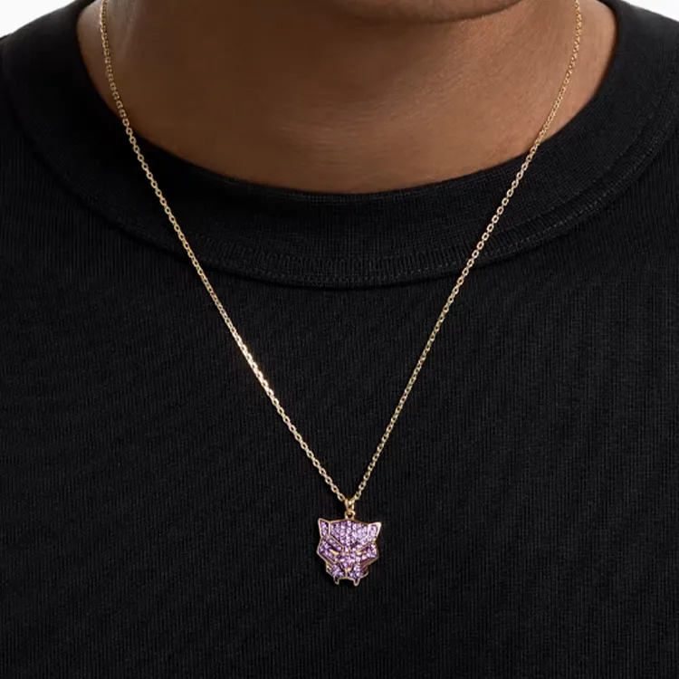 Swarovski Gold-Plated Charm/Pendant Men's Gold-3