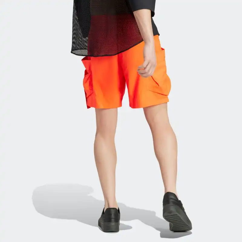 Adidas Sports Shorts Men Orange-4