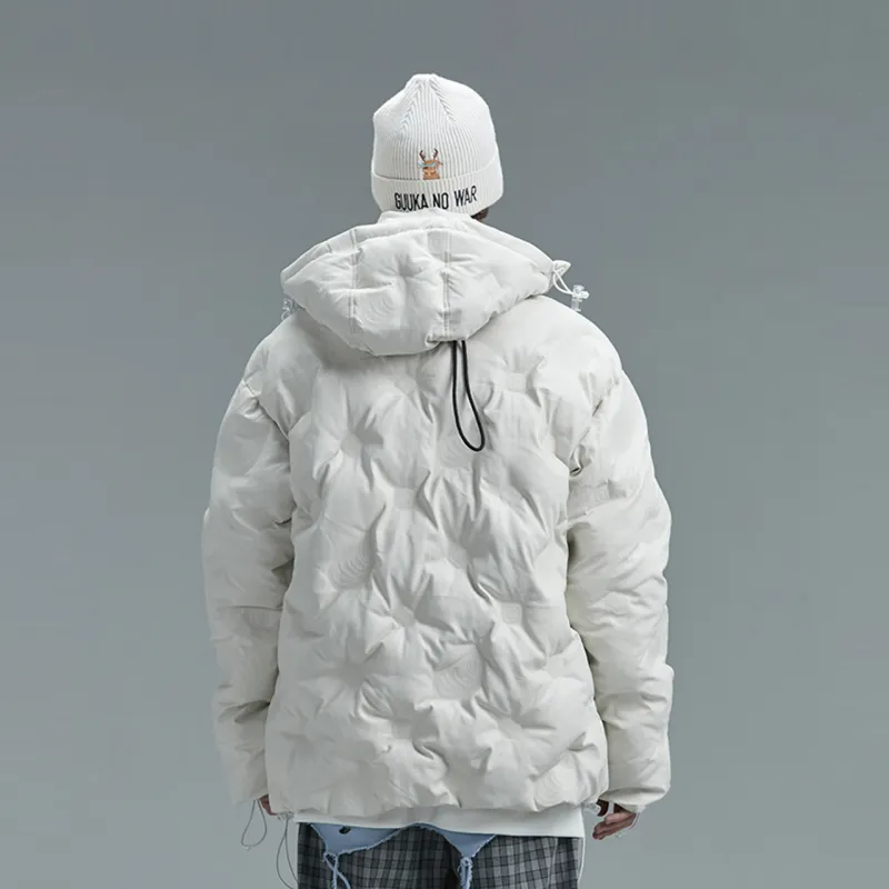 Guuka Puffer Jacket Unisex Ecru-3
