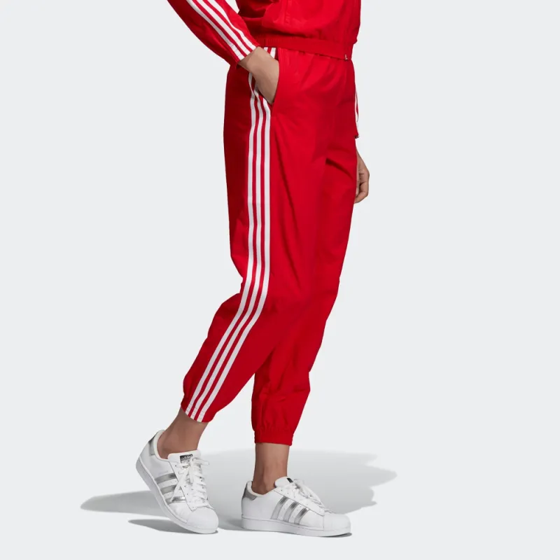 Adidas Originals Knitted Sports Pants Women's Light Scarlet-4