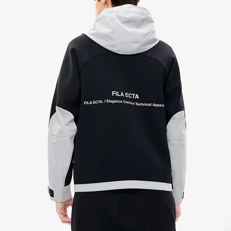 FILA Jackets Men Jet Black-4