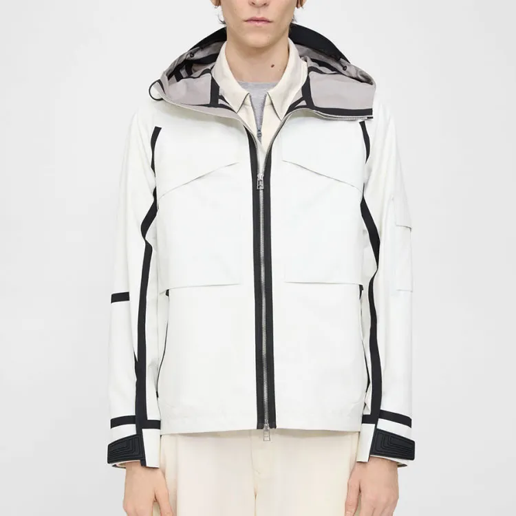 THEORY X Lucas Ossendrijver Jackets Men Ivory White-1