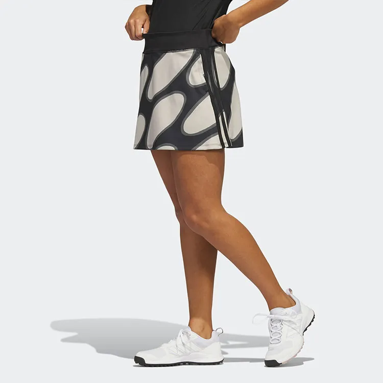 Adidas X Marimekko Casual Short Skirts Women's Beige-4