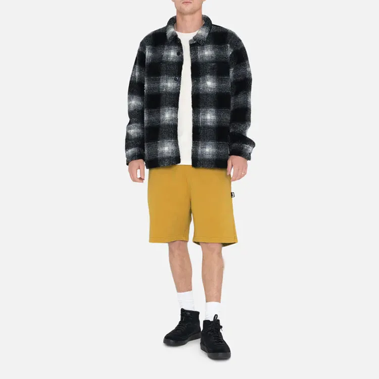 Stussy Pigment Dyed Fleece Short-9