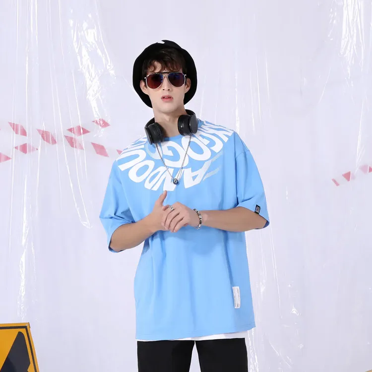 XXGOGO Straight Elbow-Length Sleeved T-Shirt Unisex-8