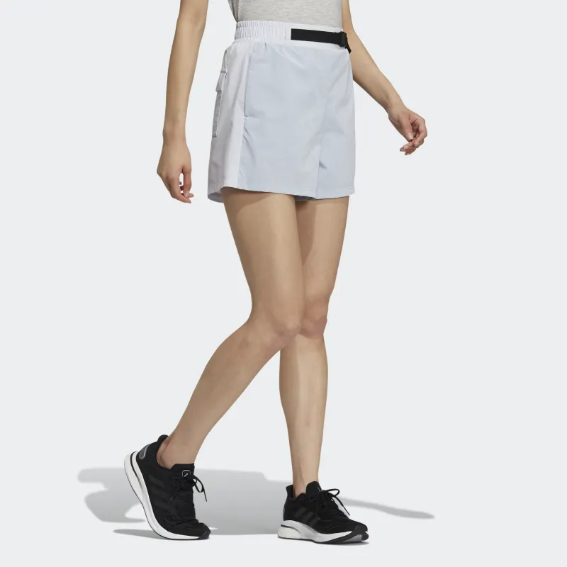 Adidas Casual Shorts Women's Light Blue-3