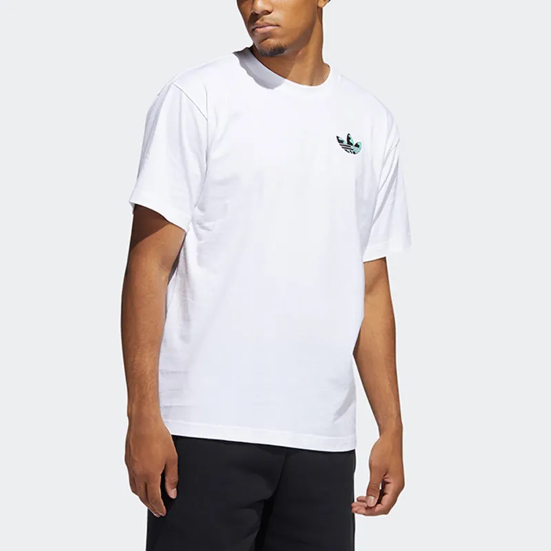 Adidas Originals T Shirts Men White-2
