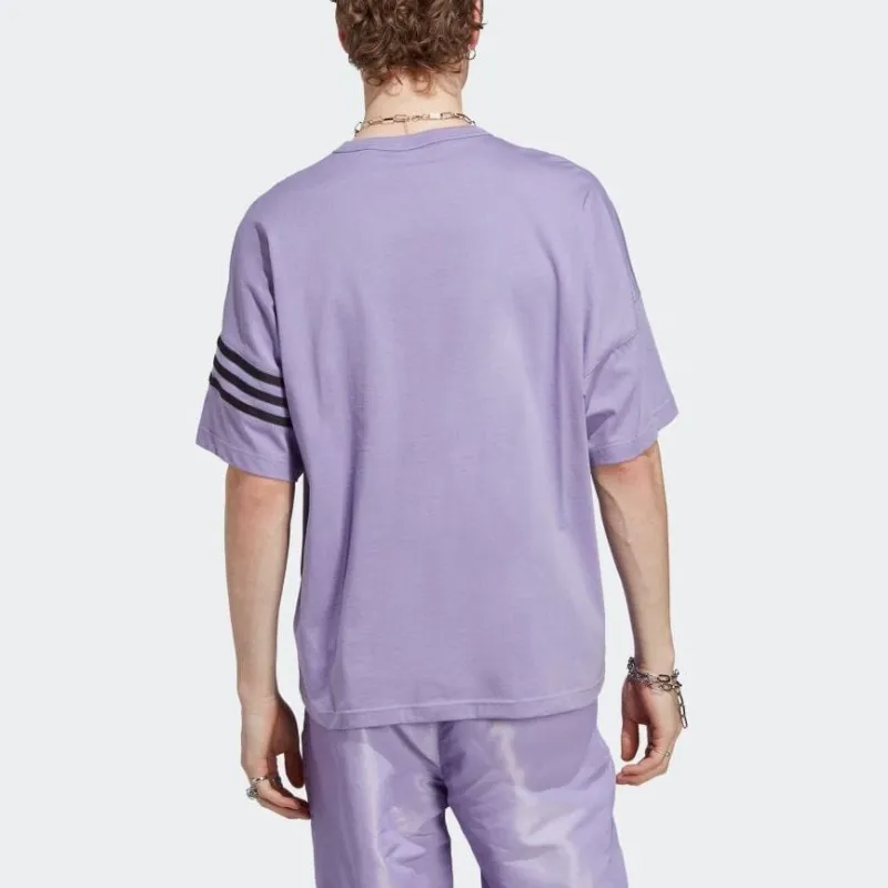 Adidas Originals Neuclassics T Shirts Men Lilac-4