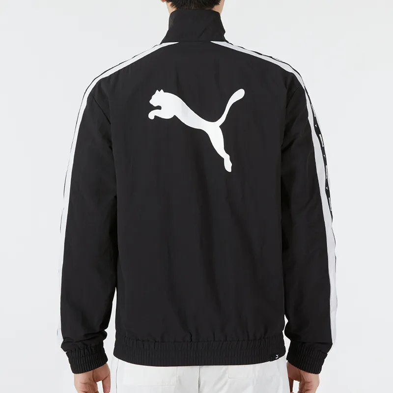 PUMA Blocking Tape Jackets Men Black-3