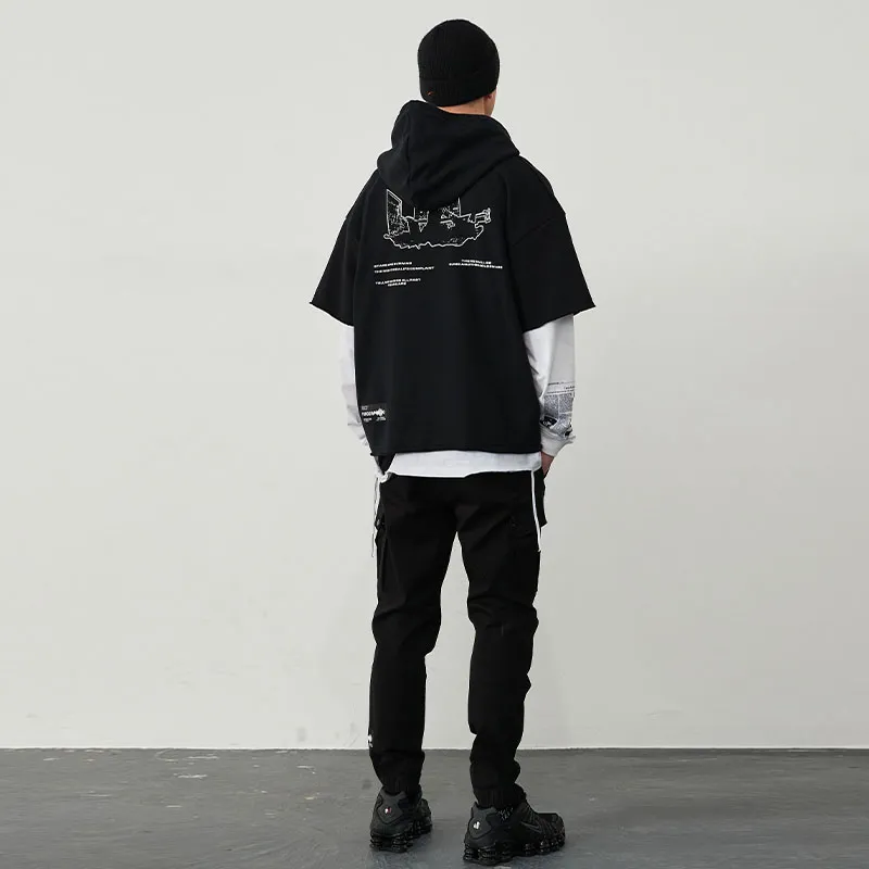 FORCEREPUBLIK Casual Pants Unisex Black-3