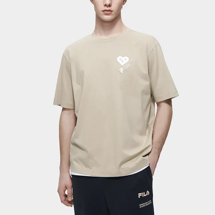 FILA SS23 T-Shirt Unisex Dungaree Khaki-2
