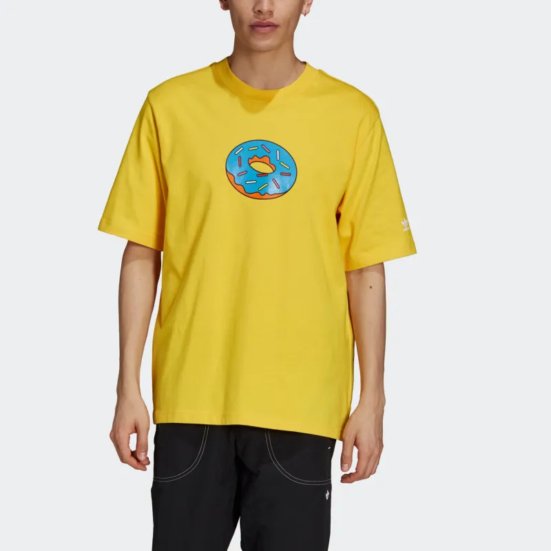 Adidas Originals T Shirts Men Yellow-1