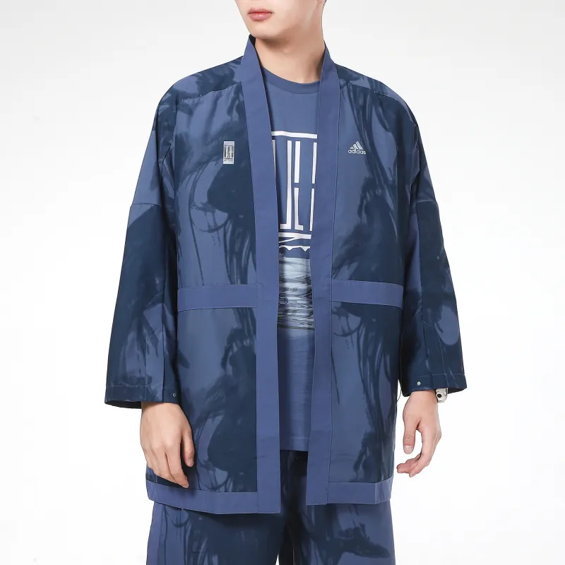Adidas Wuji Series Jacket Men's Navy Blue-2