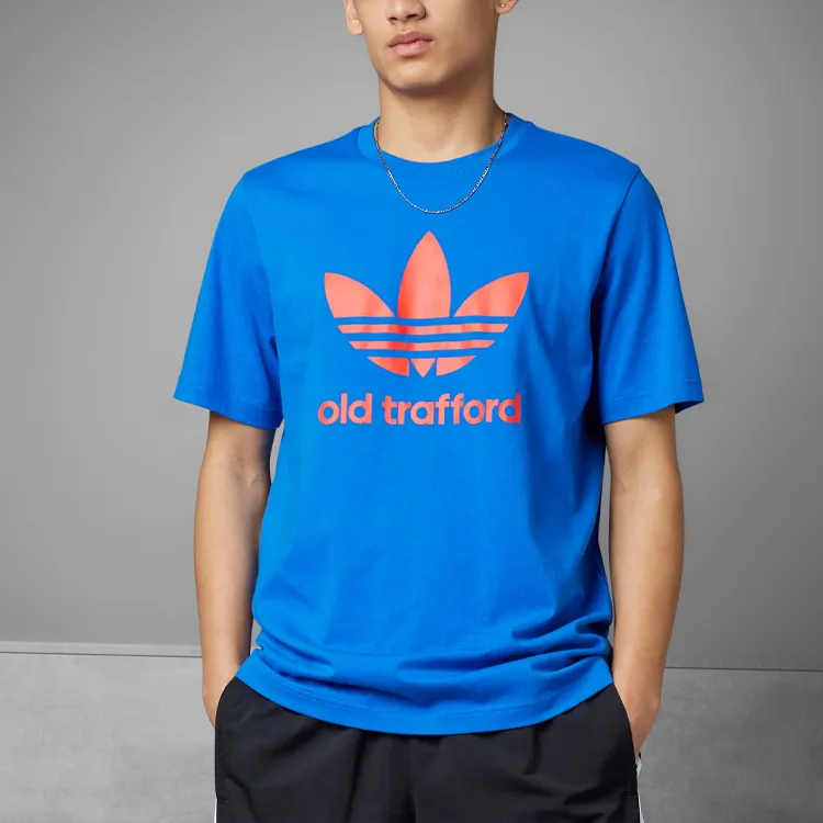 Adidas Originals T Shirt Men's Blue-4