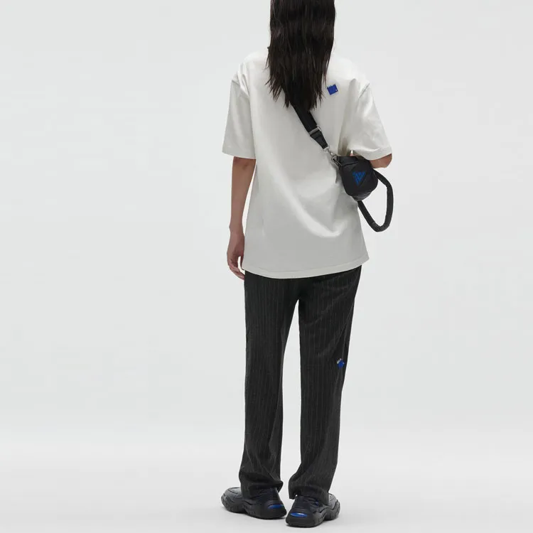 Ader Error X ZARA T Shirts Unisex Frosted White-3