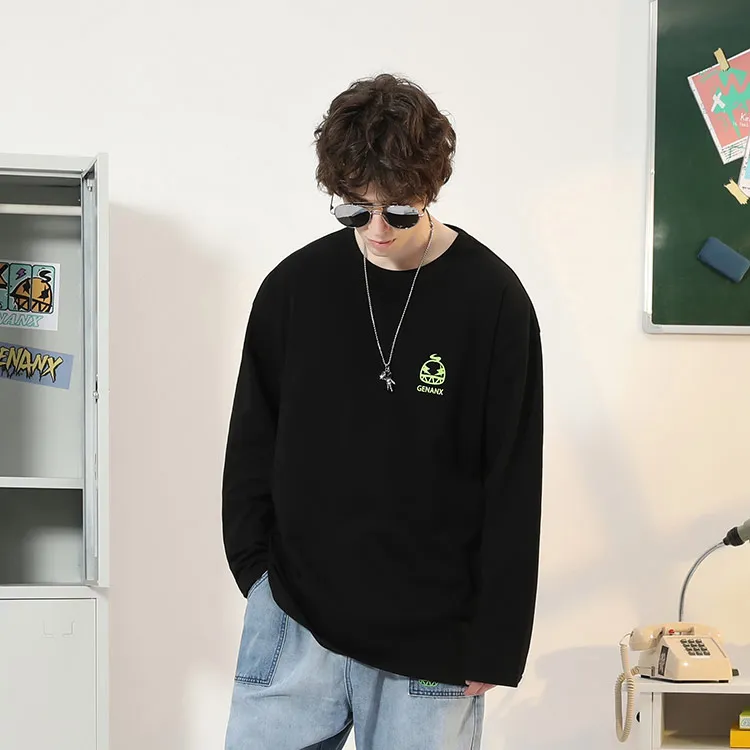 GENANX Long Sleeved T Shirt Unisex-2
