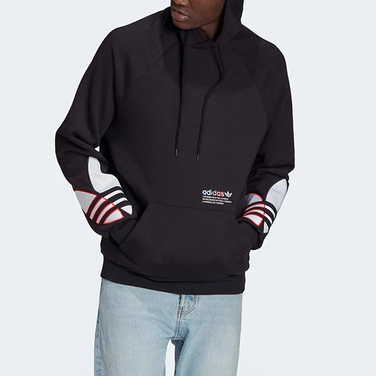 Adidas Tricolor Trifoil Pullover Hoodie-4