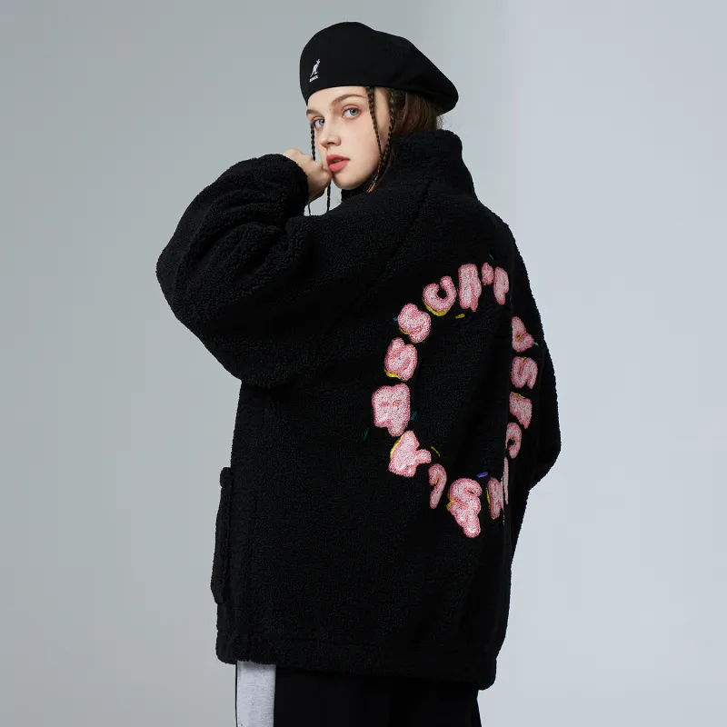 ICONS Lab Velvet feel Coat Unisex-2