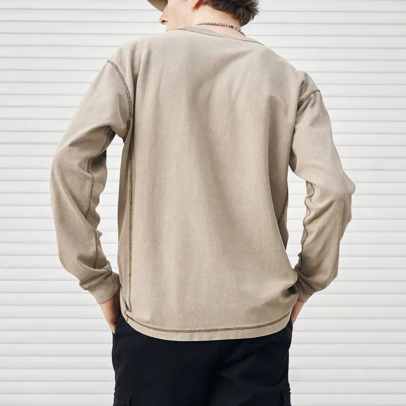 Champion Long Sleeved T Shirt Japan Version Unisex-6
