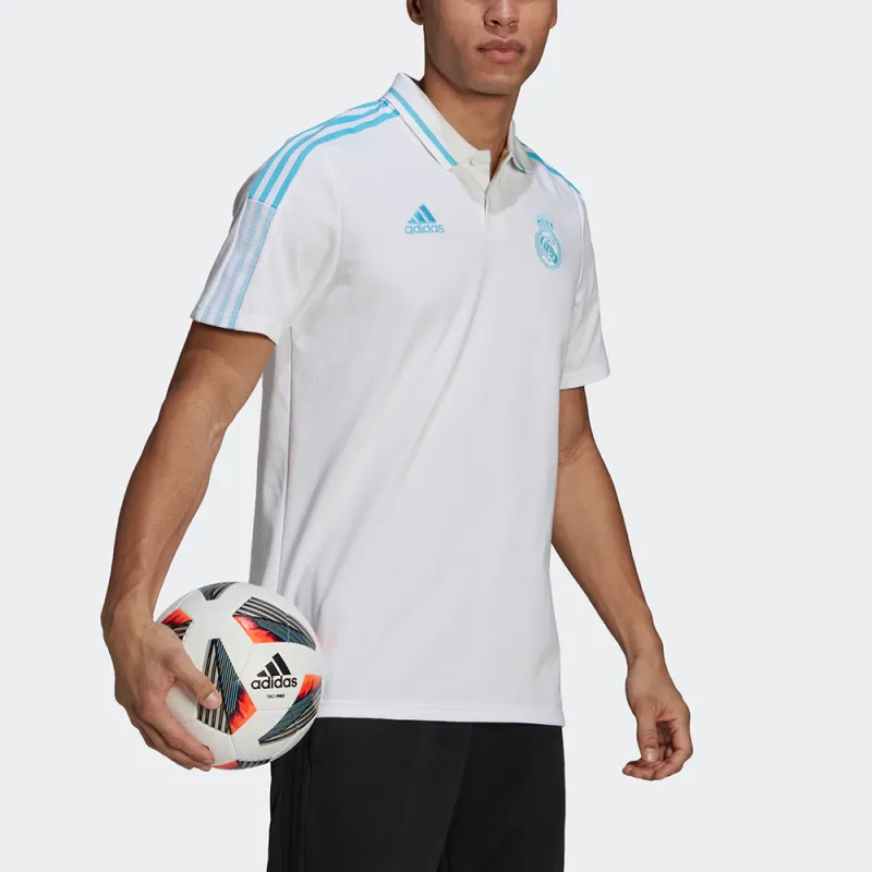 Adidas Polo Shirts Men White-2