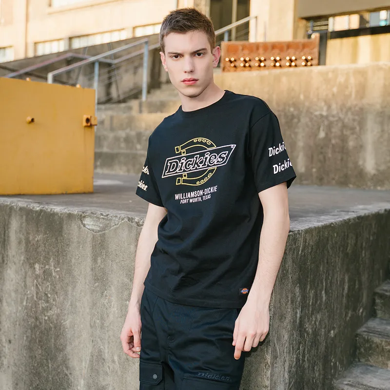 Dickies T Shirts Men Black-2