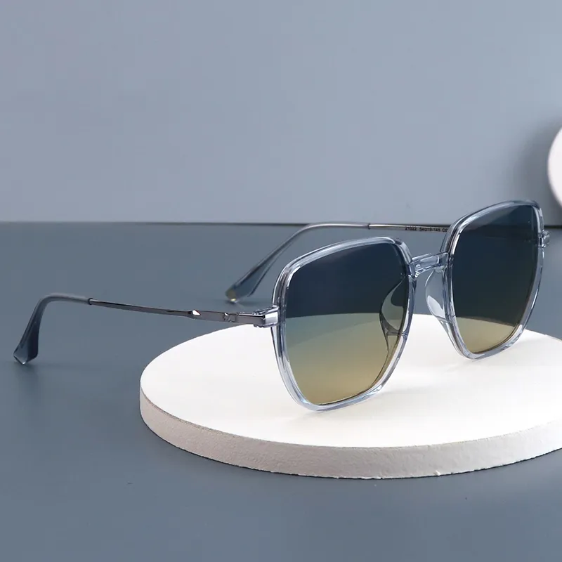 MUZU TR/Memory Plastic TR90 Irregular Shape Sunglasses Unisex-7