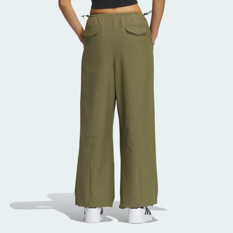 Adidas Originals Sports Pants Women's Dark Olive Green-2