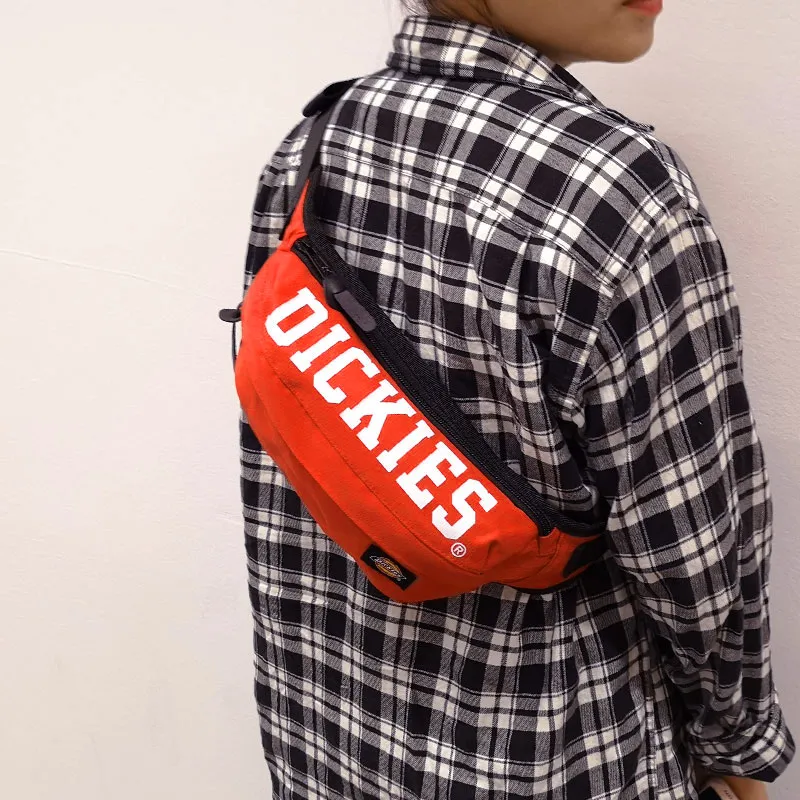 Dickies Canvas Shoulder Bag, Crossbody Bag, Canvas Bag, Sling Bag, Fanny Pack Regular Unisex Orange-2