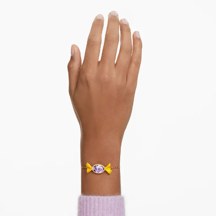 Swarovski Dulcis Bracelets Women's Yellow-3